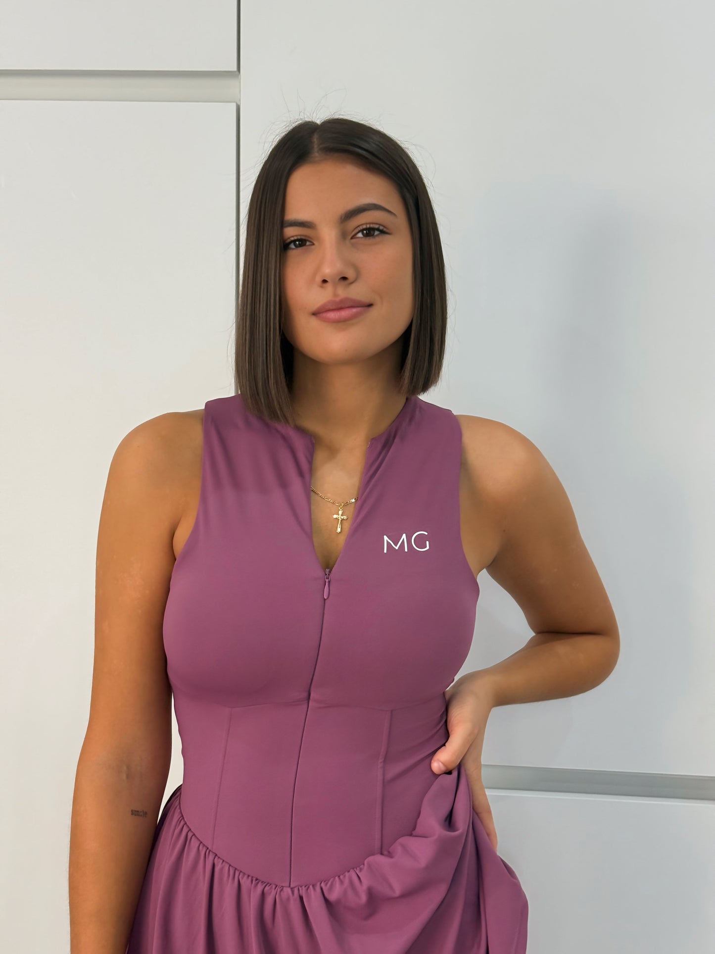 Vestido Mónaco Malva