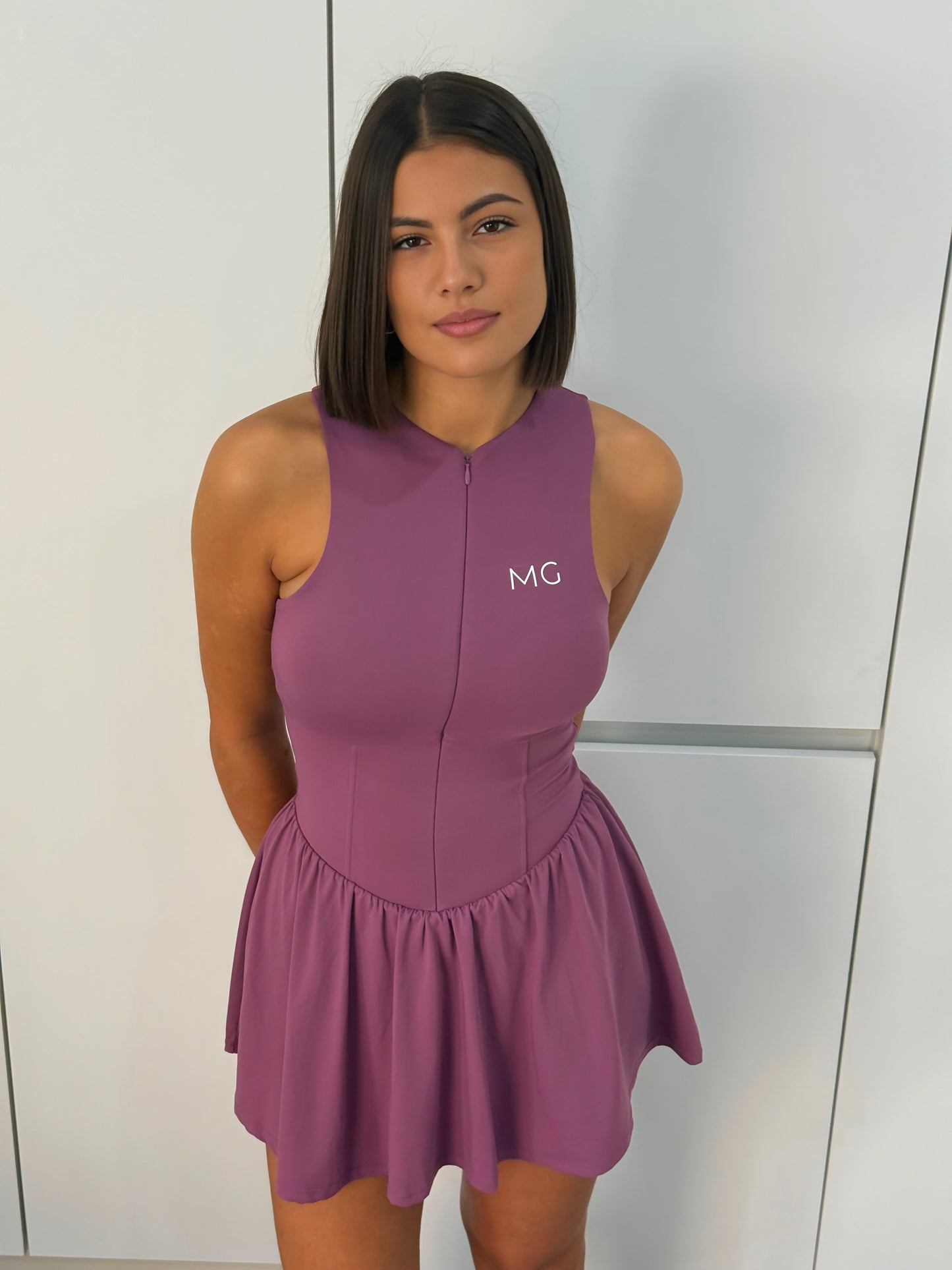 Vestido Mónaco Malva