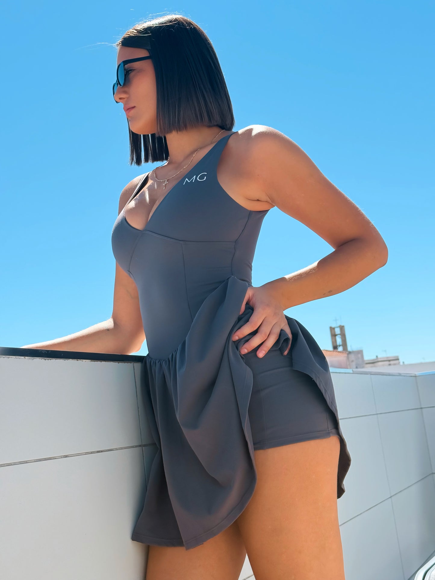Vestido Capri Gris