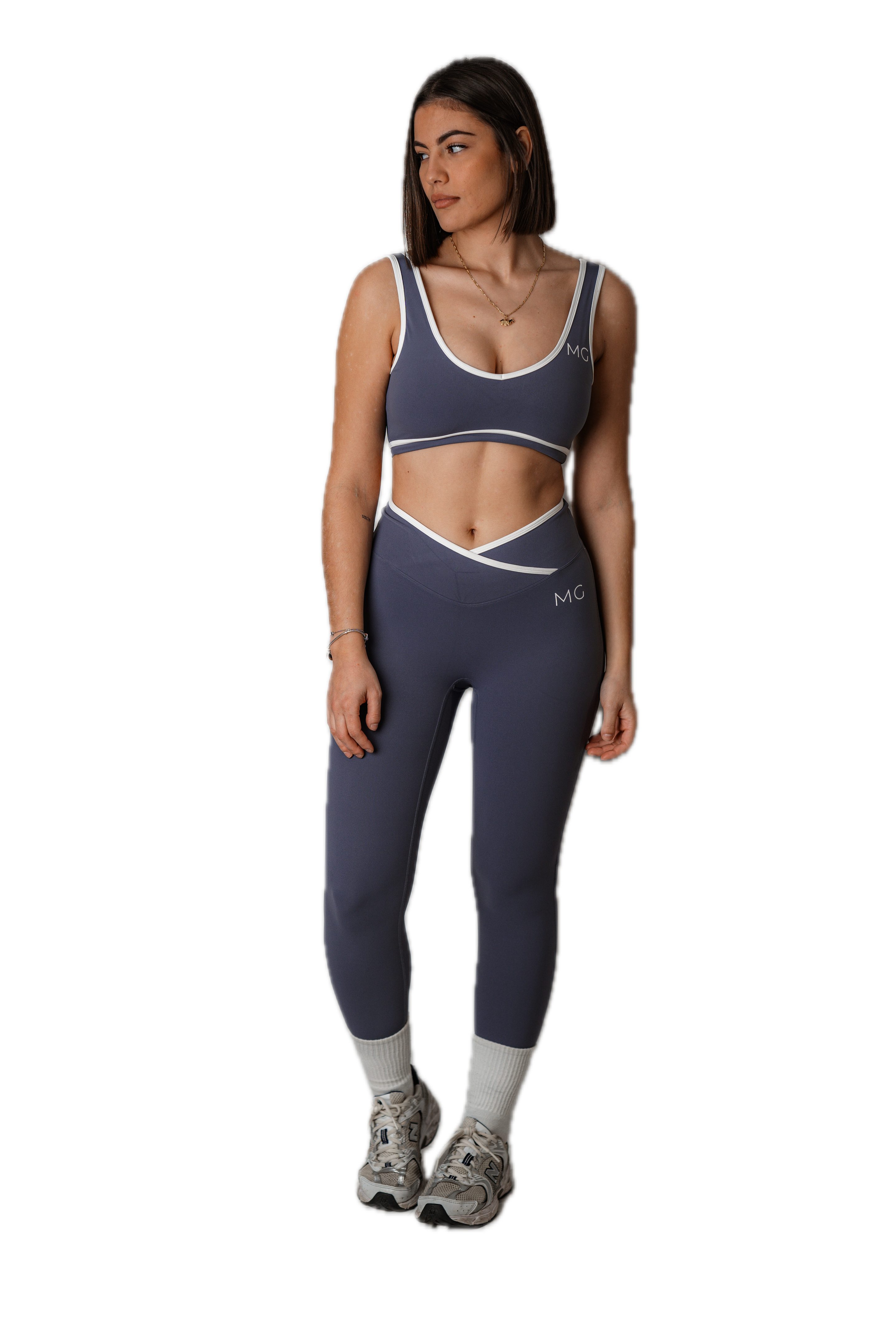 Leggings ATENAS Azul-gris