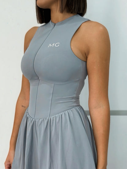 Vestido Mónaco Gris