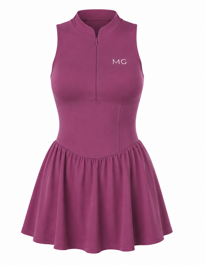 Vestido Mónaco Malva